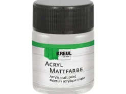 Kreul Acryl Farbe Matt Silber 50 ml