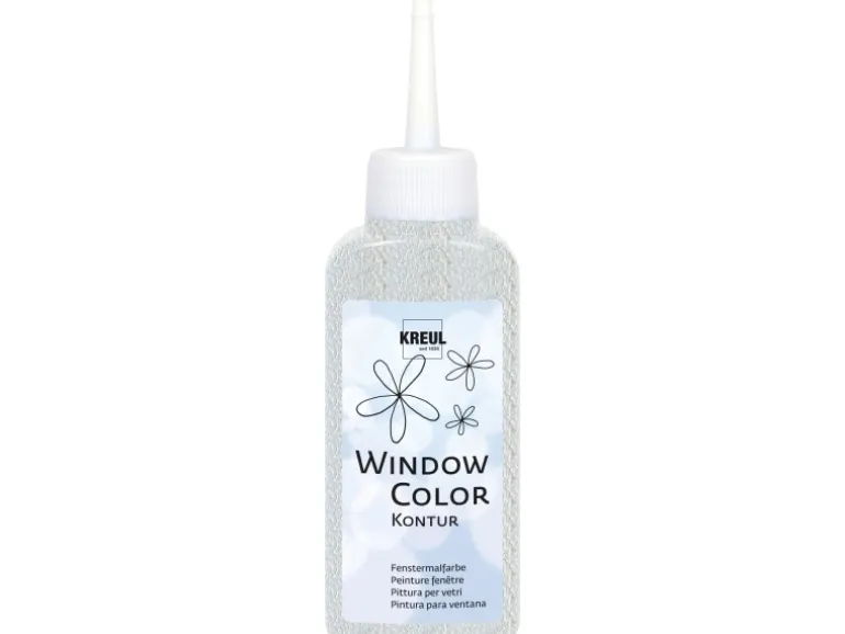 Kreul Window Color Konturenfarbe Farblos transparent 80 ml