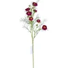 Kunstblume Ranunkel Wine 74 cm