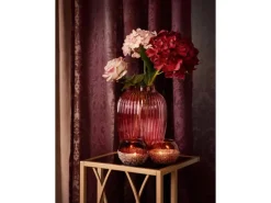 Kunstpflanze Rose Blush Bordeaux 38 cm