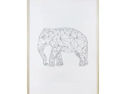 Kunststoffrahmen Goldfarben 50 cm x 70 cm