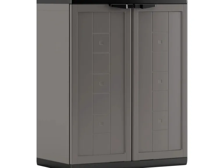 Kunststoffschrank Jolly 68 cm x 85 cm x 39 cm Dunkelgrau