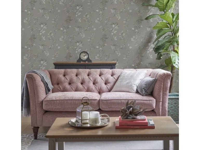 Laura Ashley Vliestapete Elderwood Steel 10,05 x 0,52 m