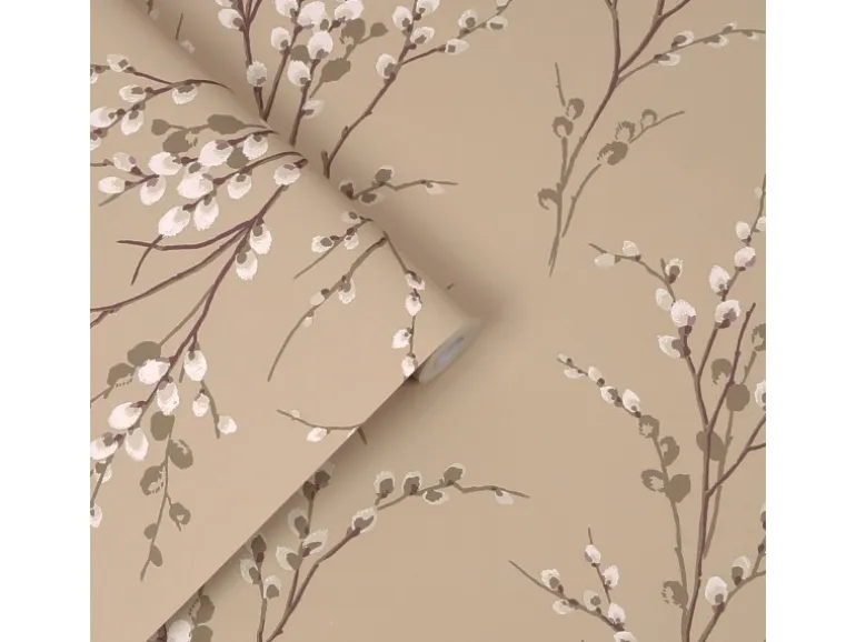 Laura Ashley Vliestapete Pussy Willow Natural 10,05 x 0,52 m