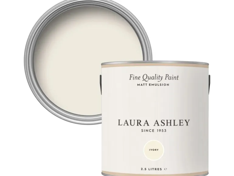 Laura Ashley Wandfarbe Ivory Beige 2,5 l