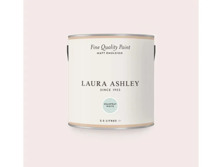 Laura Ashley Wandfarbe Seaspray White Hellblau 2,5 l