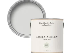 Laura Ashley Wandfarbe Silver White Weiß 2,5 l