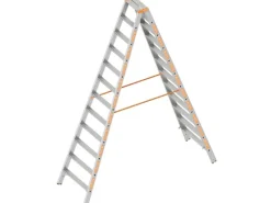 Layher Topic 1043 Stufenstehleiter 2x12 Stufen