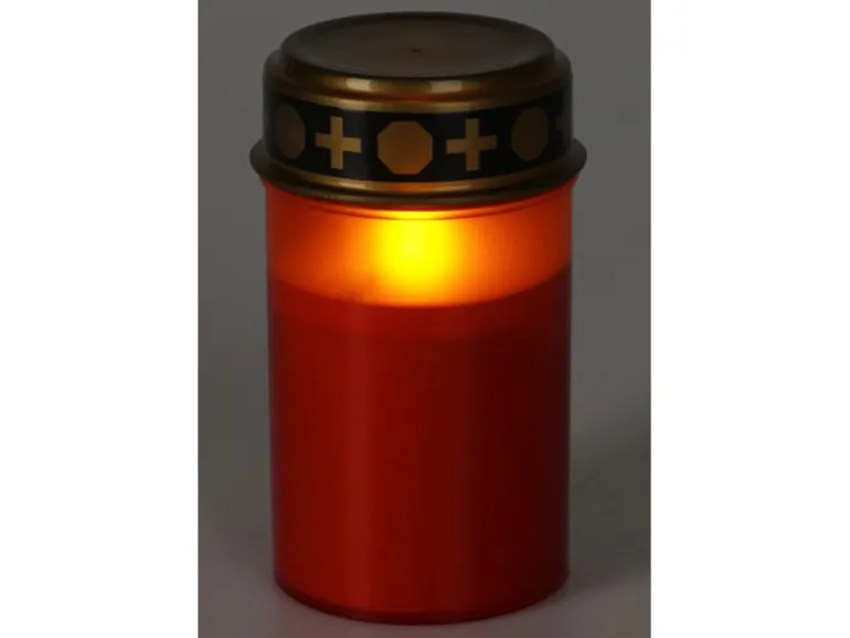 LED-Grablicht Ø 6,5 cm x 12 cm Rot
