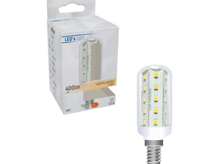 LED-Leuchtmittel SMD E14 Kapsel T30 4 W 400 lm Ø 3 cm x 9 cm