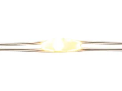 LED-Lichterkette Eisregen 100 warmweiße LEDs Silbernes Kabel 690 cm