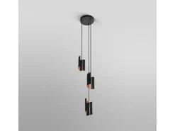 Ledvance Smart+ WiFi Pendelleuchte Decor Twist Hängend Schwarz 150 cm