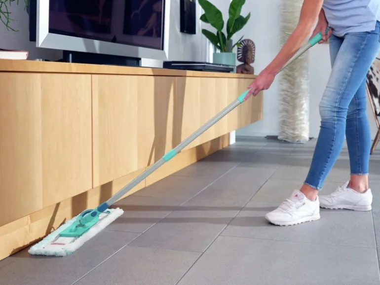 Leifheit Bodenwischer Profi XL glatte Böden 146cm
