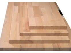 Leimholz Buche 80 cm x 40 cm x 1,8 cm FSC®