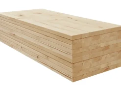 Leimholz Fichte 100 cm x 50 cm x 1,8 cm
