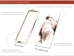 Leinwandbild Haenraets Painted Lovely I 77 cm x 27 cm