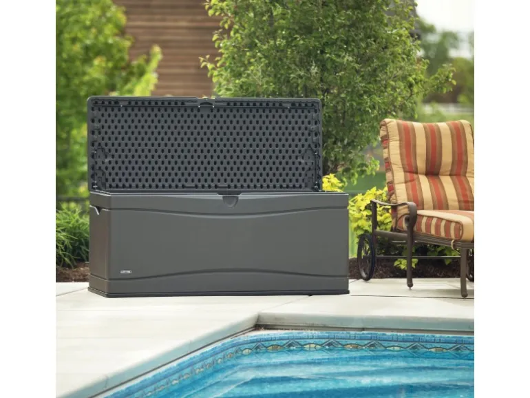 Lifetime Gartenbox 153 cm x 61 cm x 66 cm Lichtgrau