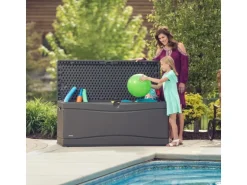 Lifetime Gartenbox 153 cm x 61 cm x 66 cm Lichtgrau