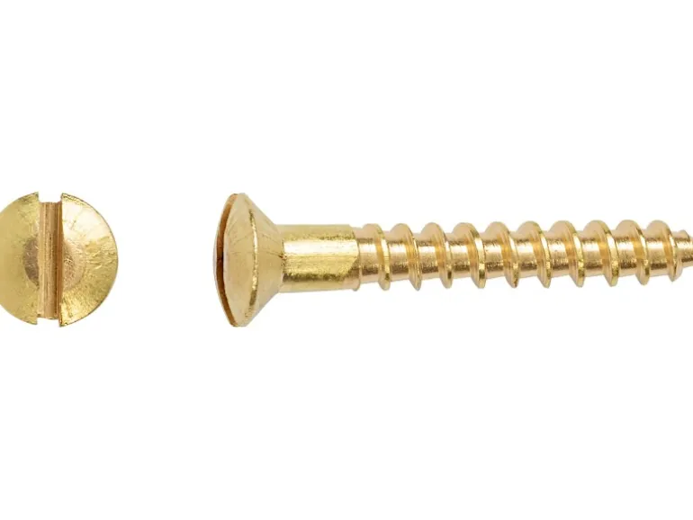 Linsensenkkopf Holzschraube Schlitz-Antrieb Ø 2,5 mm x 16 mm 25 Stück