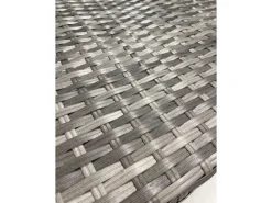 Lounge-Eckgruppe Cadiz 3-teilig Grau
