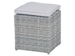 Lounge-Set mit Esstisch Vermont 6-teilig aus Polyrattan Wave Cliff