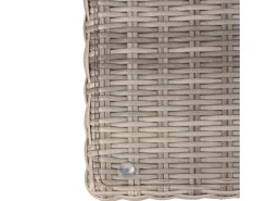 Lounge-Set Olea 5-teilig aus Polyrattan Sand