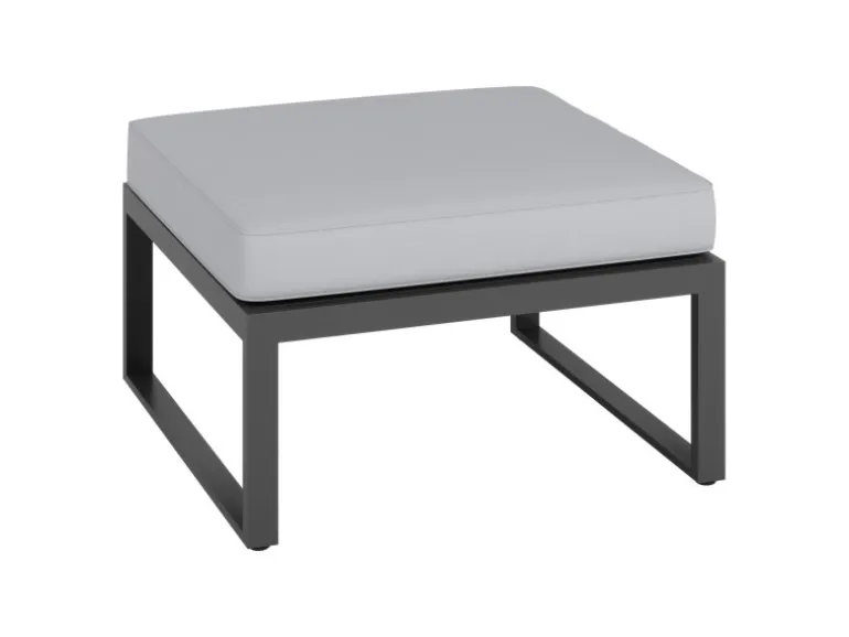 Lounge-Set Willa 4-teilig aus Aluminium Anthrazit