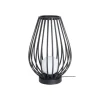 Lucande Laterne Marrin 10025952 Spritzwassergeschützt Modern in Schwarz aus Metall 1-flammig E27
