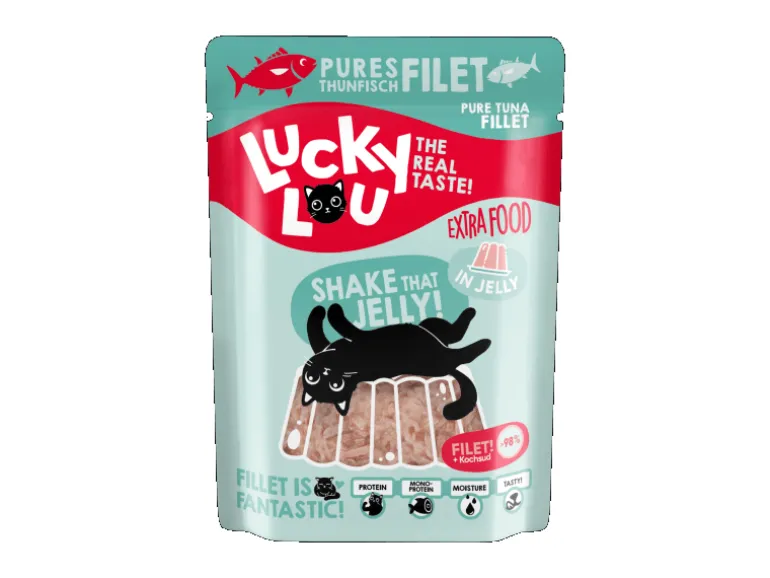 Lucky Lou Katzen-Nassfutter Thunfischf in Jelly 70 g