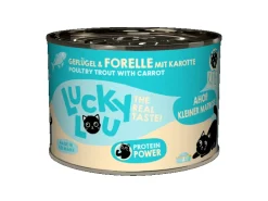 Lucky Lou Katzen-Nassfutter Lifestage Kitten Geflügel & Forelle 200 g