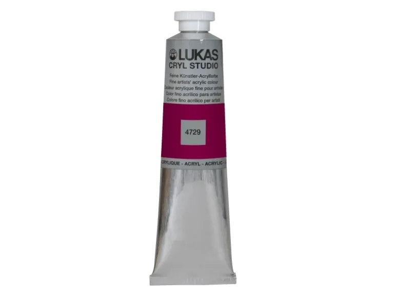 Lukas Cryl Studio Acrylfarbe Aluminiumtube Mauve 75ml