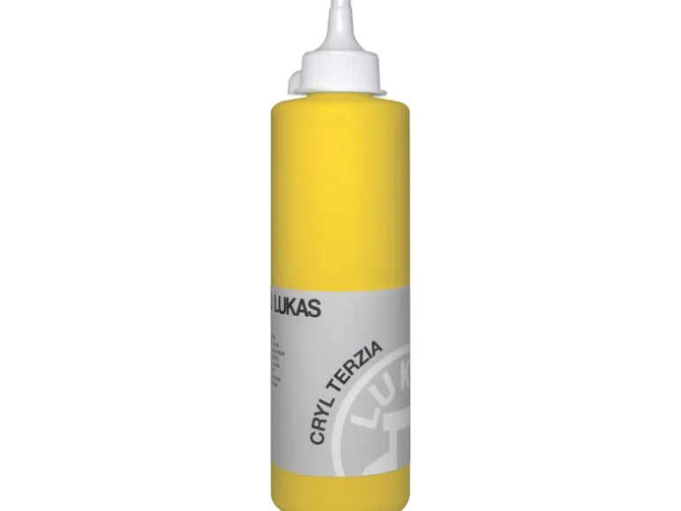 Lukas Cryl Terzia Acrylfarbe Studien-Qualität 500 ml Kadmiumgelb hell (imit.)