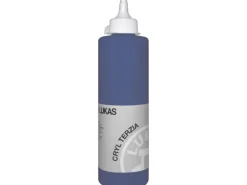 Lukas Cryl Terzia Acrylfarbe Studien-Qualität 500 ml Kobaltblau (imit.)
