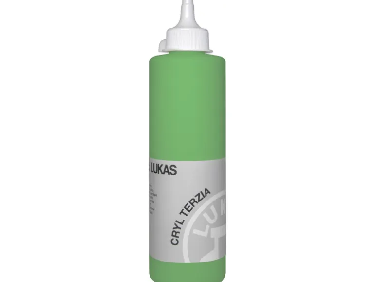 Lukas Cryl Terzia Acrylfarbe Studien-Qualität 500 ml Chromgrün hell