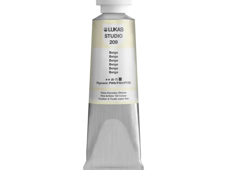Lukas Studio Ölfarbe 37 ml Premium-Qualität Beige