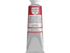 Lukas Studio Ölfarbe 37 ml Premium-Qualität Kadmiumrot dunkel (imit.)