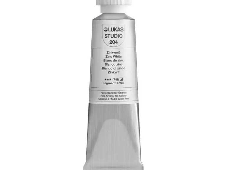 Lukas Studio Ölfarbe 37 ml Premium-Qualität Zinkweiß