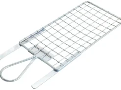 LUX Farbgitter Metall Silber 11 cm x 29 cm