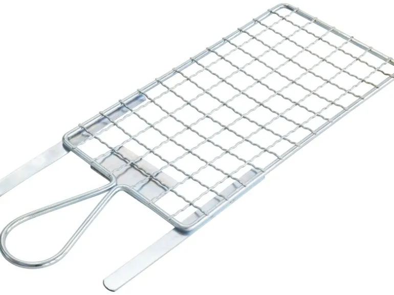 LUX Farbgitter Metall Silber 11 cm x 29 cm