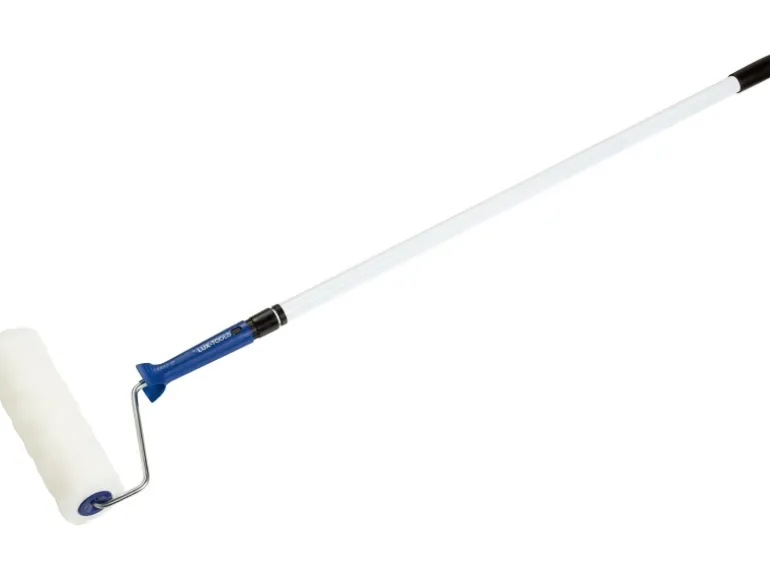 LUX Farbroller Kunstfell 25 cm mit Teleskopstange