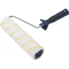 LUX Goldfaden-Roller Kurzflor 2K-Softgriff Schwarz-Blau 25 cm