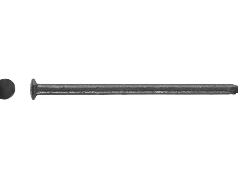 LUX Linsenkopf Stahlnagel Ø 2,5 mm x 40 mm Gebläut 40 Stück