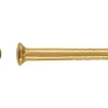 LUX Rundkopfstift Ø 1,2 mm x 13 mm Vermessingt 200 Stück
