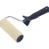 LUX Velours-Roller 2K-Softgriff Schwarz-Blau 15 cm
