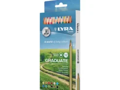 LYRA Graduate Farbstifte Verschiedene Farben 12 Stück