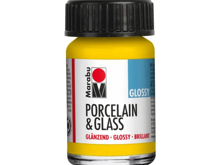 Marabu Porcelain & Glass Glossy 15 ml Sonnengelb