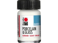 Marabu Porcelain & Glass Glossy 15 ml Weiß