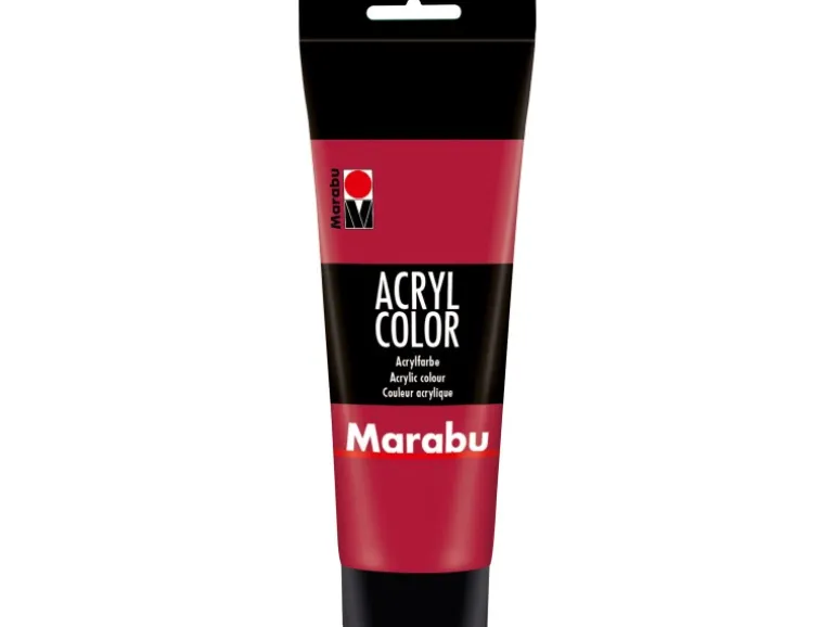 Marabu Acryl Color 225 ml Karminrot