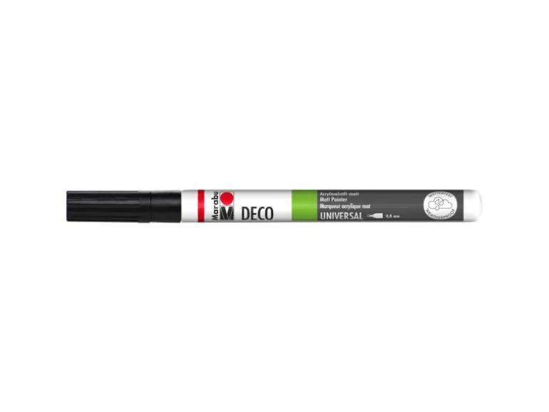 Marabu Acrylmalstift Deco Painter 0,8 mm Schwarz