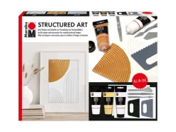 Marabu Acrylpasten-Set Structured Art